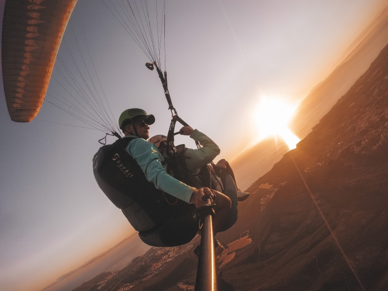 5/9 loty paralotnią na Teneryfie fot. touchthesky.eu