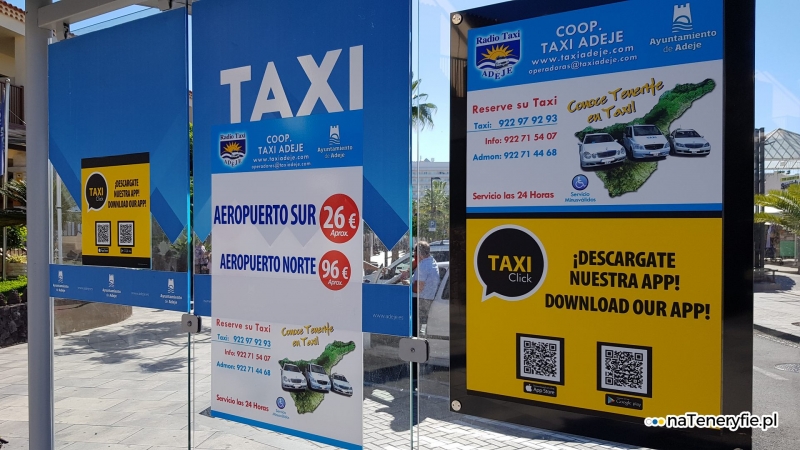 4/5 Taksówki na Teneryfie