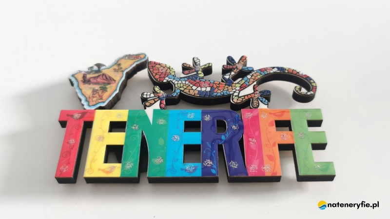 5/6 Jaszczurka - nieoficjalny symbol Teneryfy