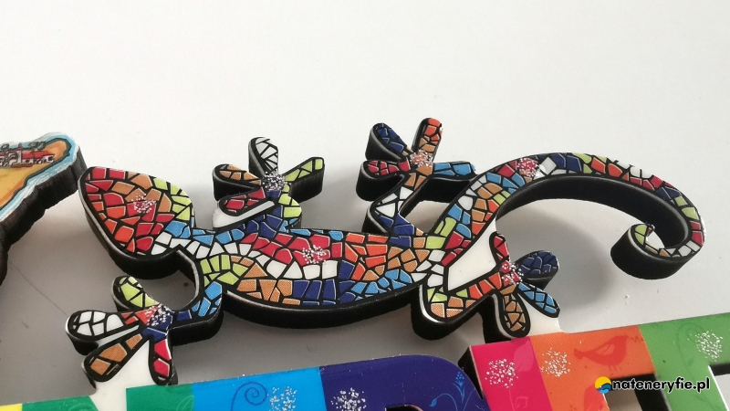 6/6 Jaszczurka - nieoficjalny symbol Teneryfy