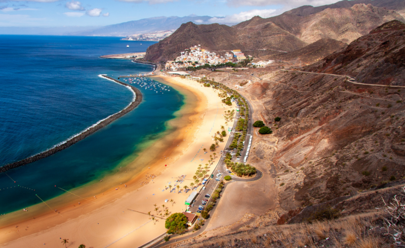 3/8 Las Teresitas na Teneryfie