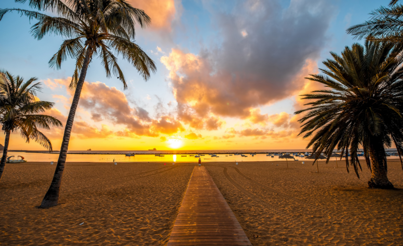 8/8 Las Teresitas na Teneryfie