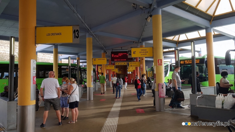 Stacja autobusowa Estacion de Guaguas Costa Adeje