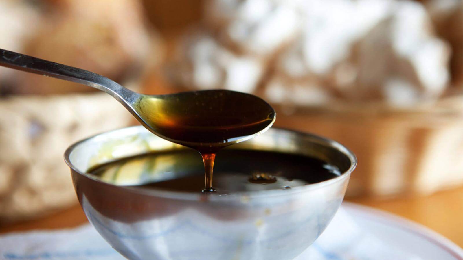 Syrop palmowy z Teneryfy w butelce