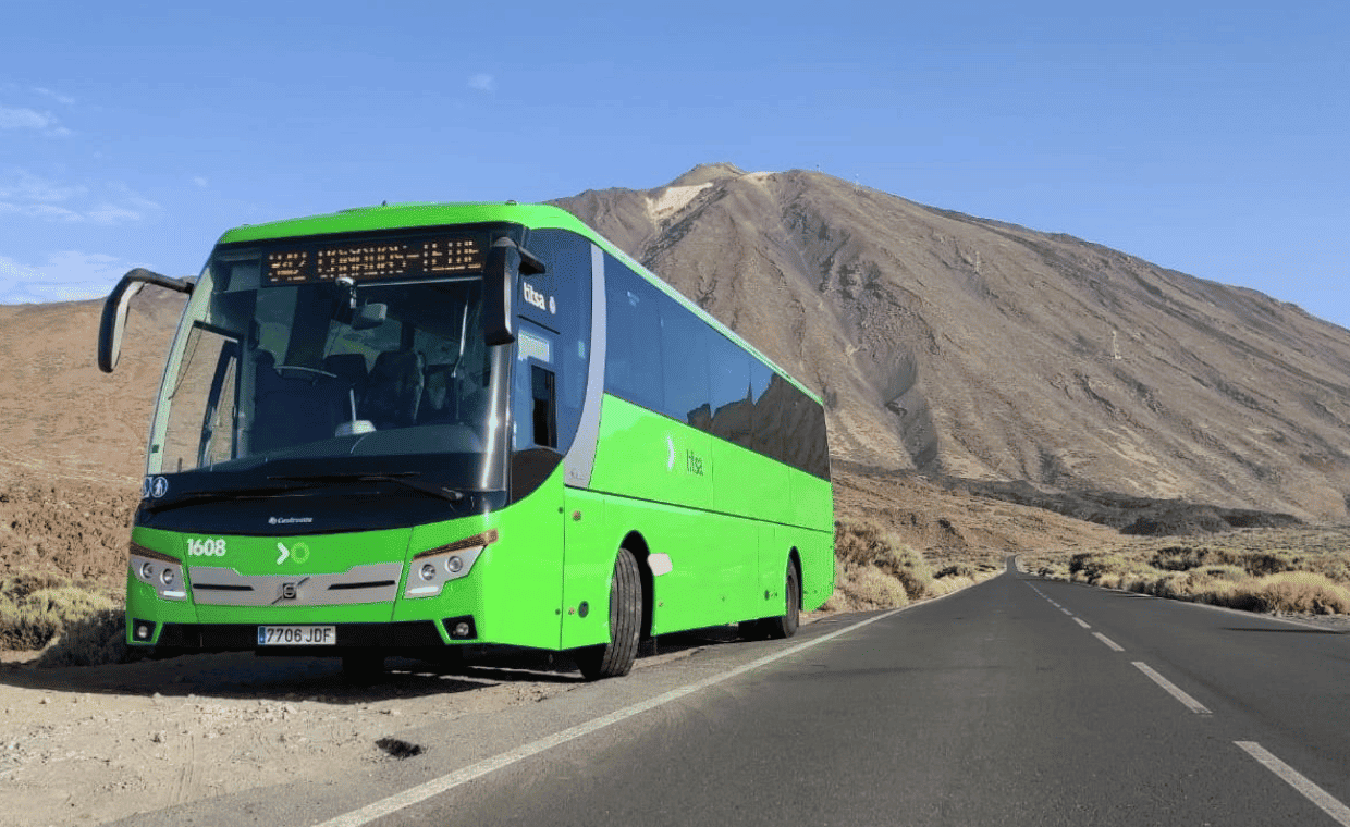 Autobus TITSA na Teneryfie